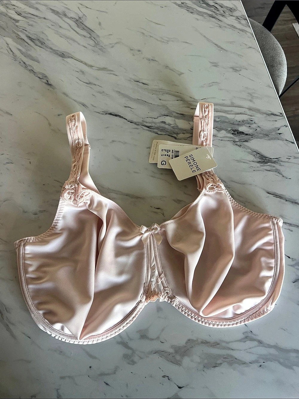 Simone Perele Andora Minimizer Bra Pink Size G (8) NWT